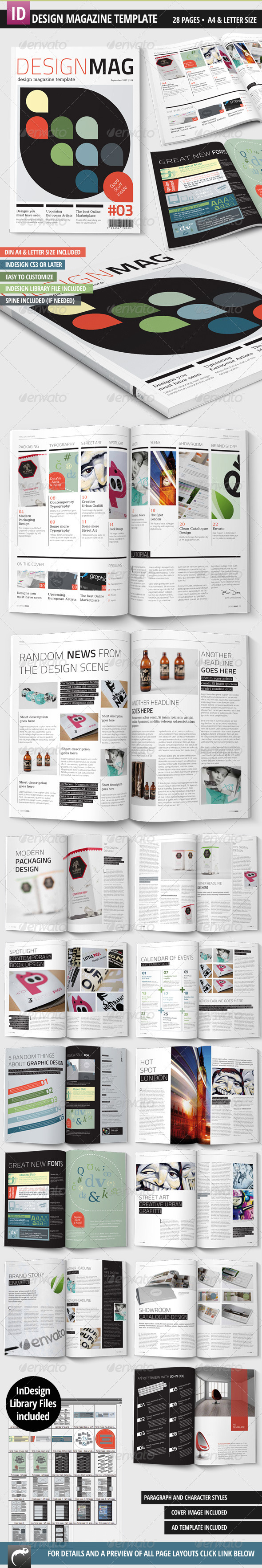 GraphicRiver Design Magazine Template A4 & Letter 28 Pages 2932179 GraphicRiver Design Magazine Template A4 & Letter 28 Pages 2932179
