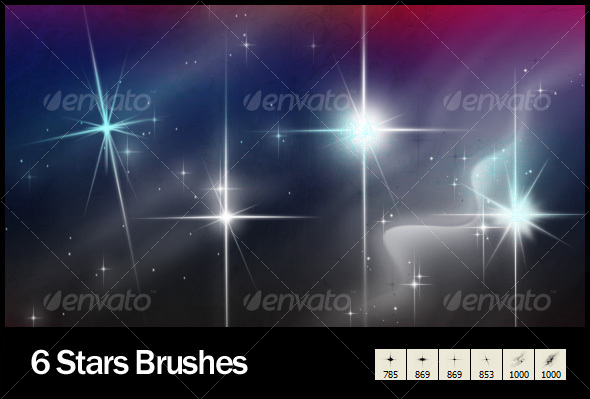 photoshop stars brushes