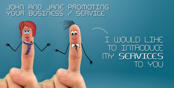 VideoHive John and Jane Promoting Your Business Service 2880043 VideoHive John and Jane Promoting Your Business Service 2880043