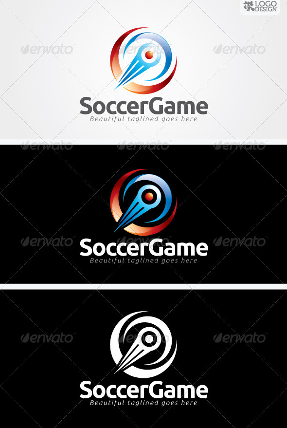 Soccer Game - Objects Logo Templates