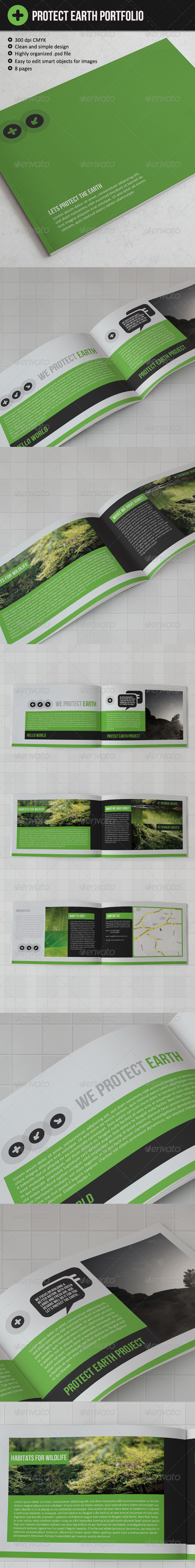 GraphicRiver Protect The Earth Brochure 2944225 GraphicRiver Protect The Earth Brochure 2944225