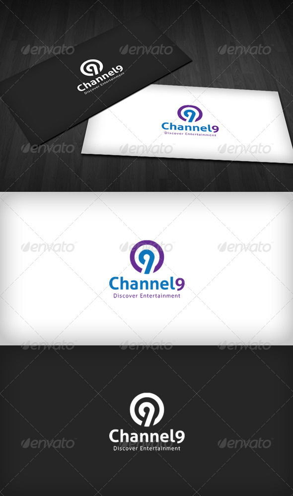 Channel 9 Logo - Numbers Logo Templates