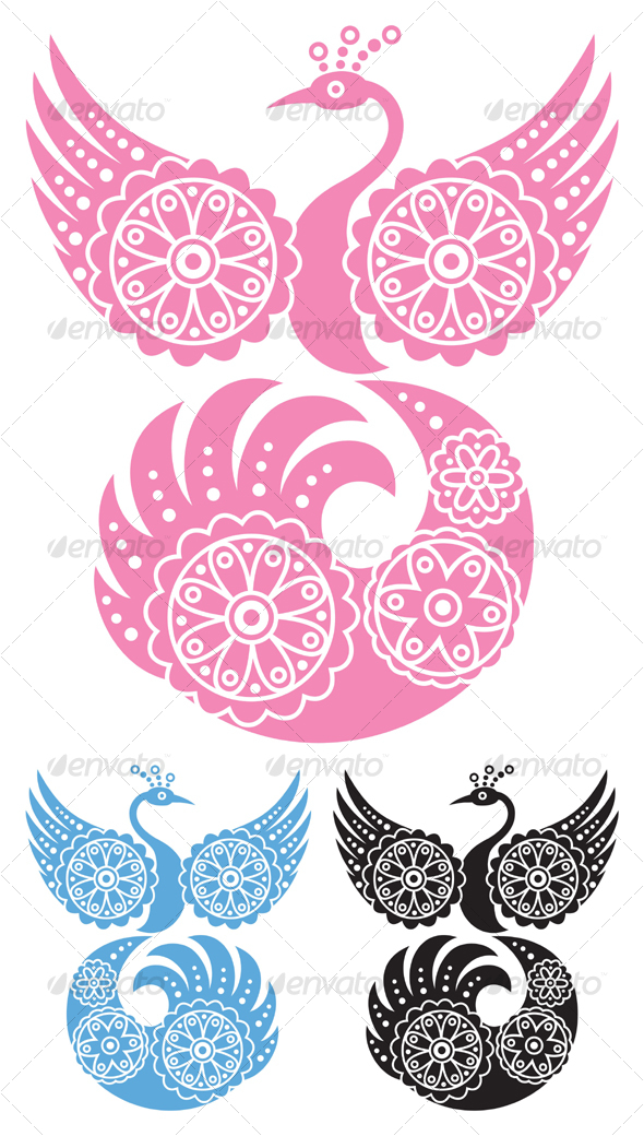 GraphicRiver Decorative Bird 83503 GraphicRiver Decorative Bird 83503