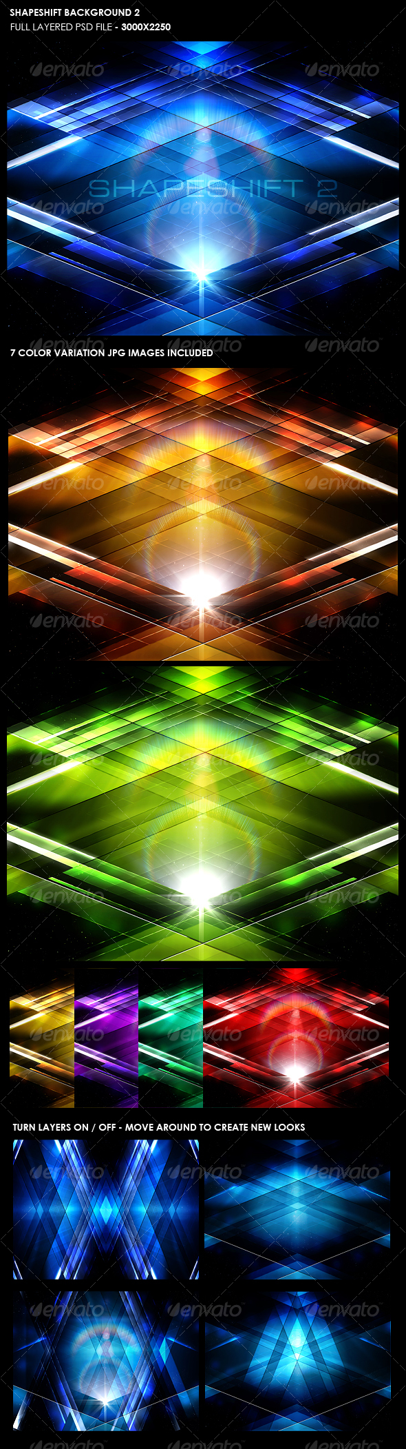 GraphicRiver Shape Shift Background 2 105532 GraphicRiver Shape Shift Background 2 105532