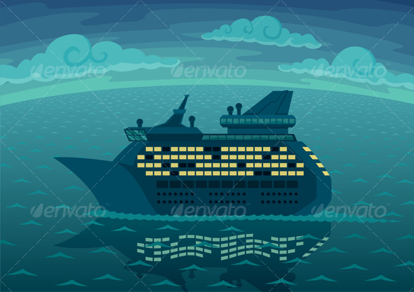 GraphicRiver Night Cruise 102397 GraphicRiver Night Cruise 102397
