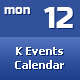 K Events Calendar ASP.NET MVC 3 - CodeCanyon Item for Sale