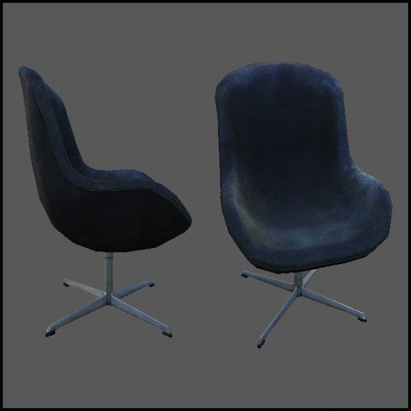 Luxurious Office Chair - 3DOcean Item for Sale