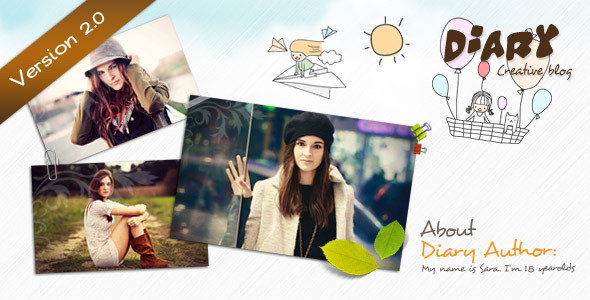 ThemeForest Diary Joomla Responsive Template 2716139 ThemeForest Diary Joomla Responsive Template 2716139