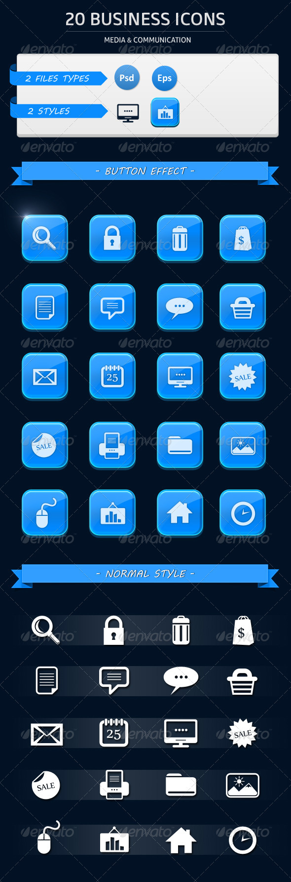 20 Business Icons - Business Icons