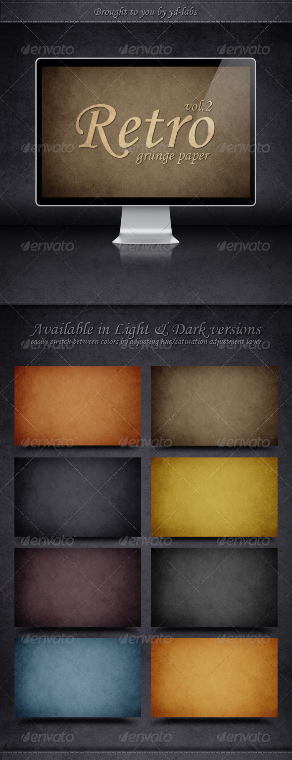 Retro Grunge Paper - Abstract Backgrounds