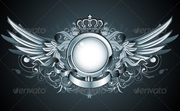 GraphicRiver Heraldic frame 2984615 GraphicRiver Heraldic frame 2984615