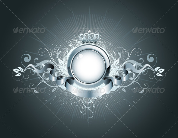 Heraldic frame - Decorative Vectors