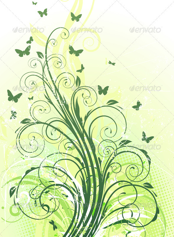 Floral background - Backgrounds Decorative