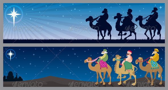 Three Kings Landscapes - Christmas Seasons/Holidays
