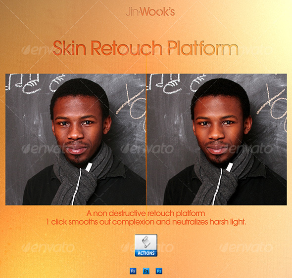 JinWook's Skin Retouch Platform - Photo Effects Actions