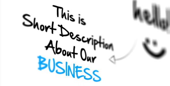 VideoHive Sketch Presentation 2974845 VideoHive Sketch Presentation 2974845