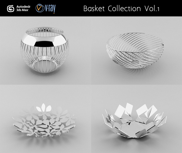 3DOcean Basket Collection Vol.1 2997277 3DOcean Basket Collection Vol.1 2997277