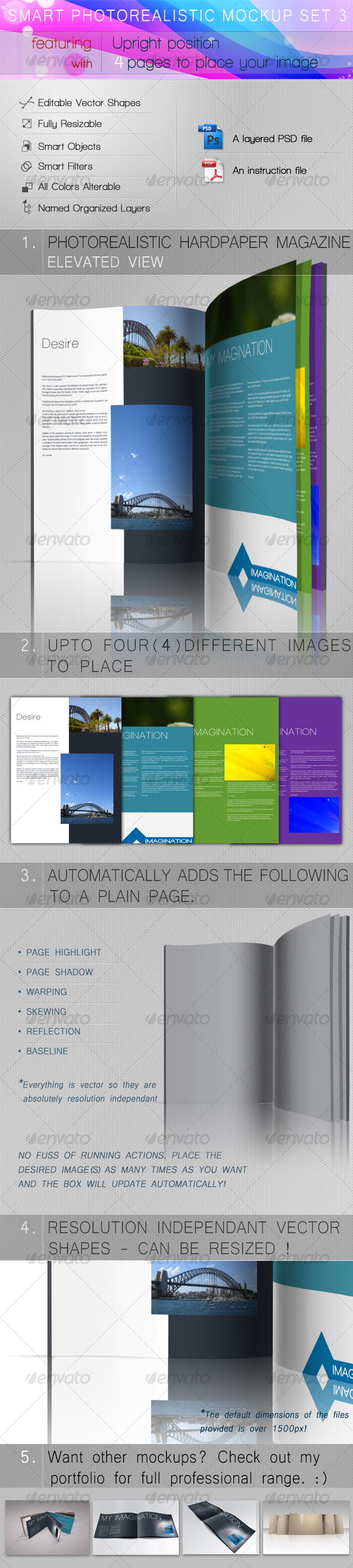 GraphicRiver Smart Photorealistic Mockup Set 3 107195 GraphicRiver Smart Photorealistic Mockup Set 3 107195