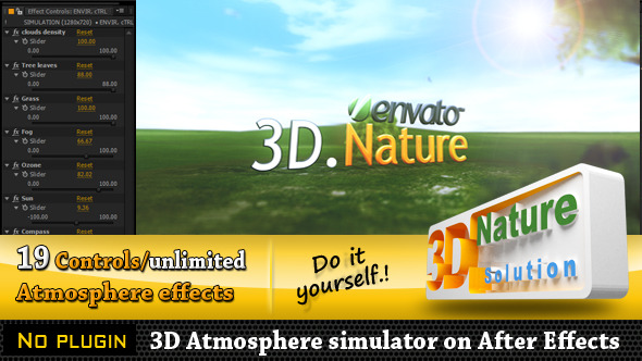 VideoHive 3D Nature Simulator 2986393 VideoHive 3D Nature Simulator 2986393