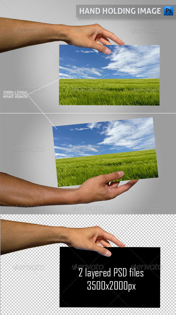 Hand Holding Image - Miscellaneous Photo Templates