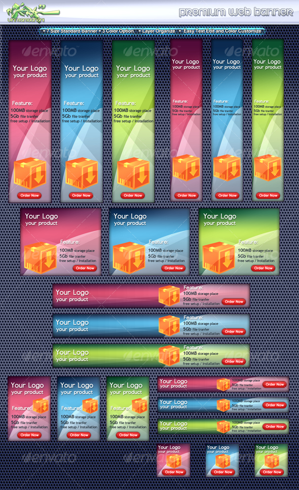 Premium Web Banner - Miscellaneous Web Elements