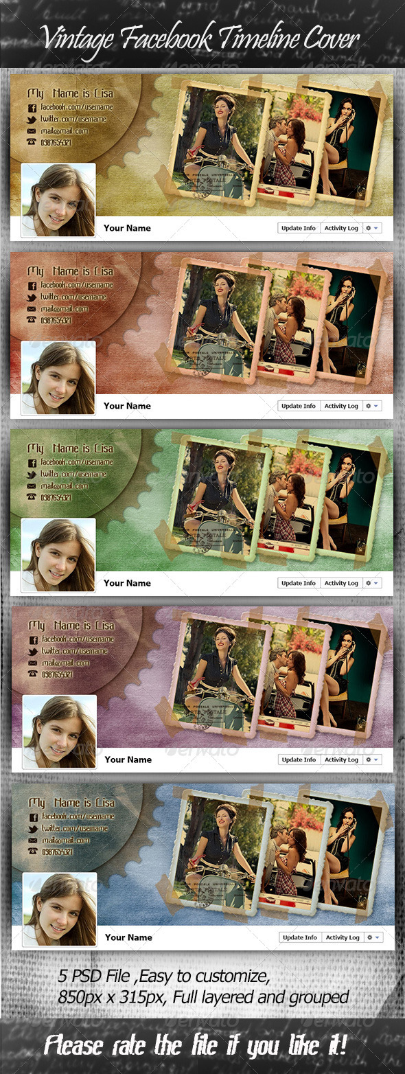 Vintage Facebook Timeline Cover - Facebook Timeline Covers Social Media