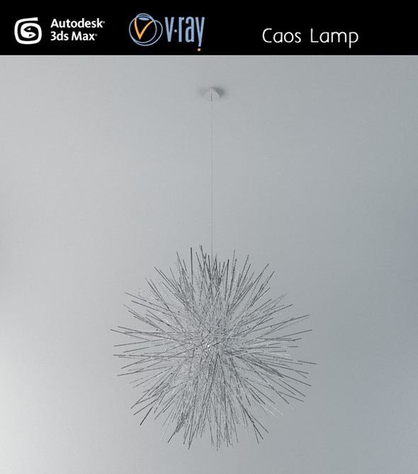 Caos Ceiling lamp - 3DOcean Item for Sale