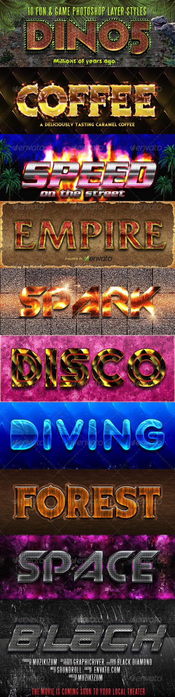 GraphicRiver 10 Fun & Game Photoshop Layer Styles 311052 GraphicRiver 10 Fun & Game Photoshop Layer Styles 311052