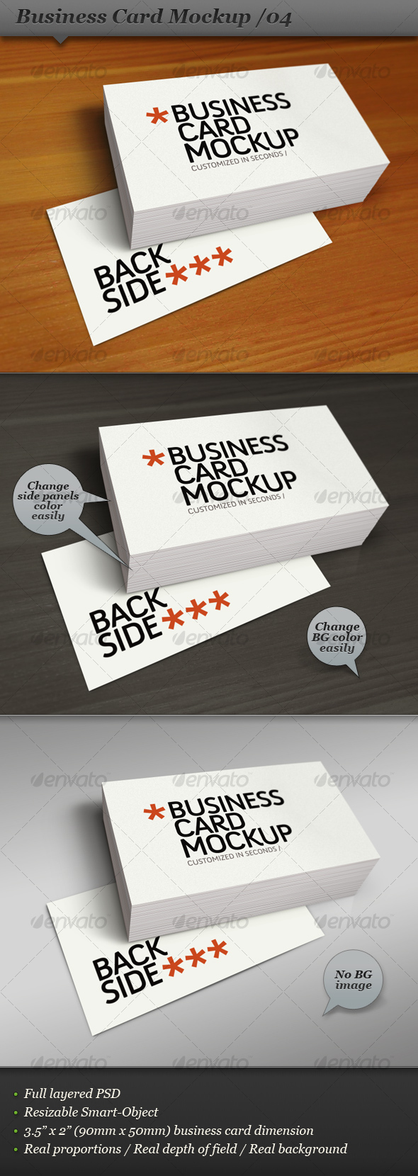 Business Cards Mockup