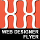 Web Designer Flyer Web Designer Flyer - GraphicRiver Item for Sale