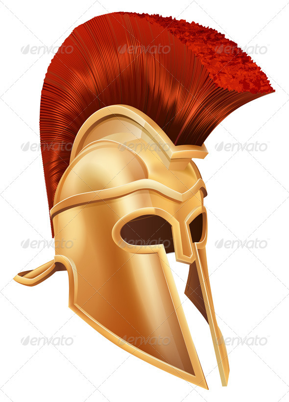 Trojan Helmet - Man-made objects Objects