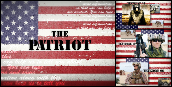 After Effects Project - VideoHive The Patriot 3044386 After Effects Project - VideoHive The Patriot 3044386