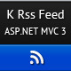 K Rss Feeds Reader ASP.NET MVC 3 - CodeCanyon Item for Sale