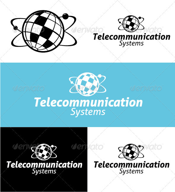Telecommunication Systems Logo - Objects Logo Templates