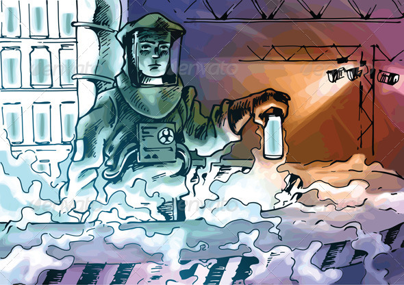 Working with the Toxic Substance - People Characters