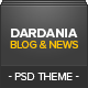 Dardania - ThemeForest Item for Sale