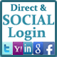 Social and Direct Login - CodeCanyon Item for Sale