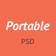 Portable â€“ Creative PSD Template - ThemeForest Item for Sale