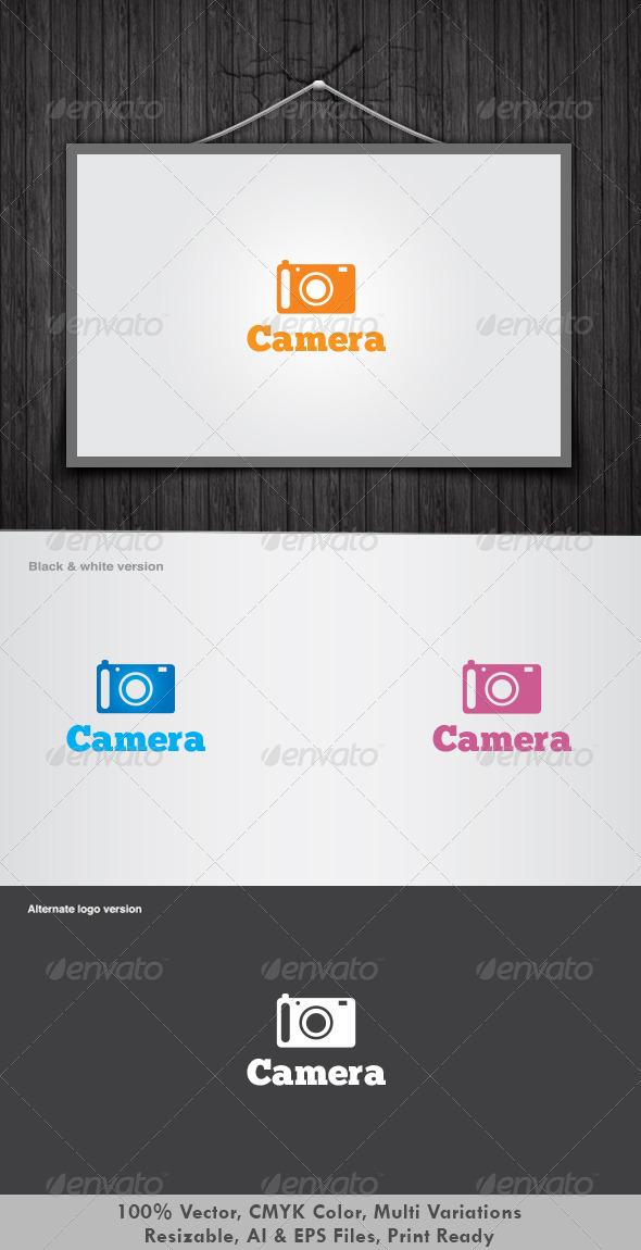 Camera-Logo by dotnpix - Symbols Logo Templates