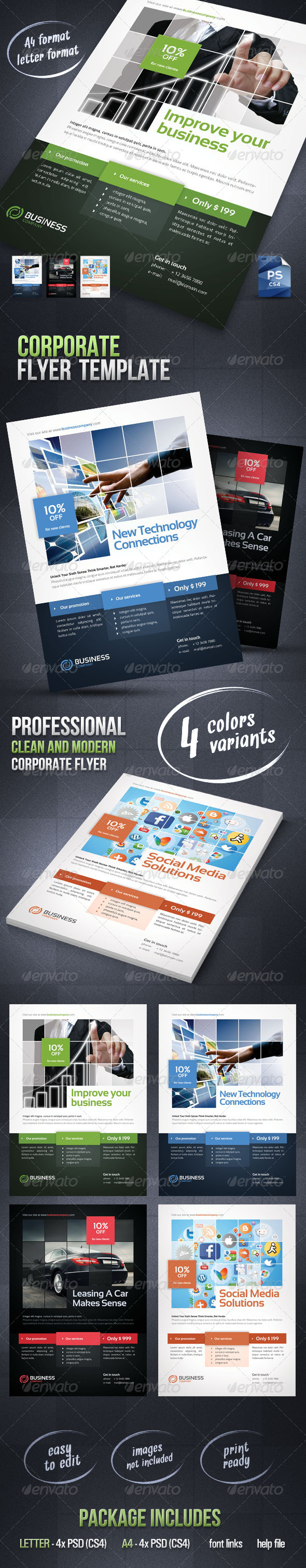 Corporate Flyer Template - Corporate Flyers