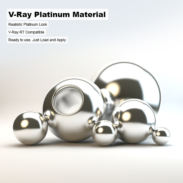 3DOcean V-Ray Platinum Material 3076921 3DOcean V-Ray Platinum Material 3076921