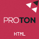 Proton - Responsive HTML Business Website Template - ThemeForest Item for Sale