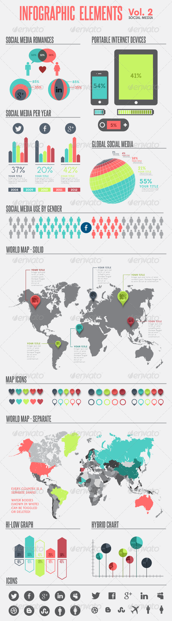 Infographic Elements - Vol. 2 - Infographics