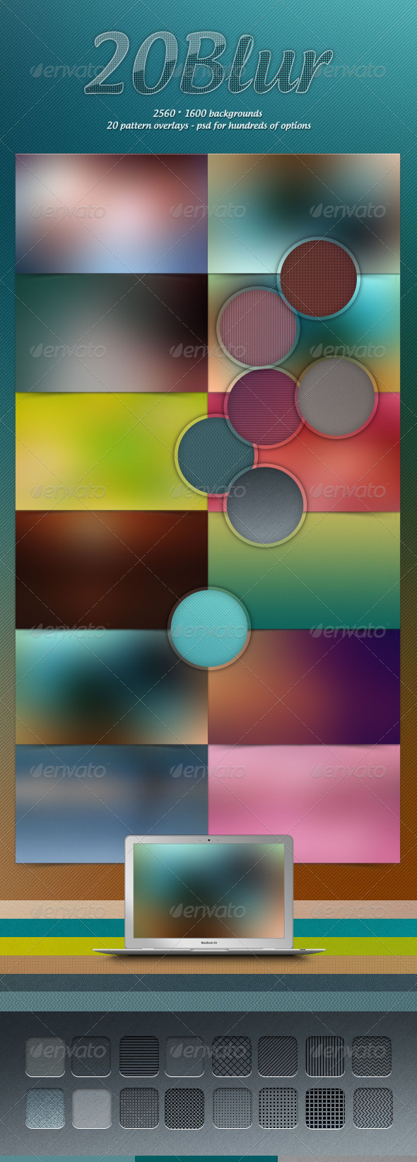 GraphicRiver 20 Blur Backgrounds & Pattern Overlays 3080778 GraphicRiver 20 Blur Backgrounds & Pattern Overlays 3080778