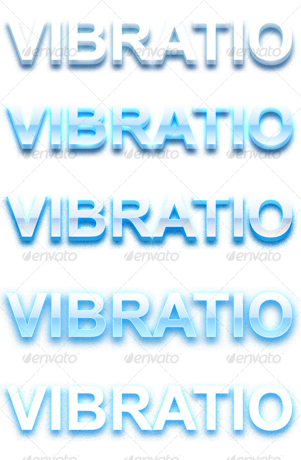 Vibratio - Vibrant 3D Text Styles - Text Effects Styles