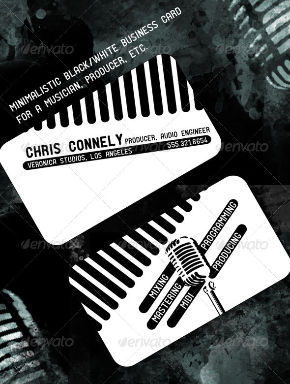 Minimalistic Business Card - Industry Specific Business Cards