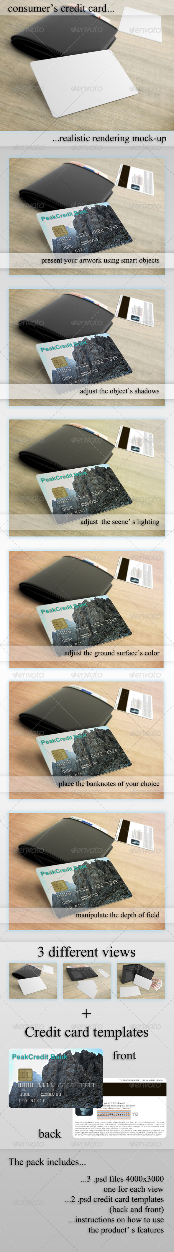 GraphicRiver Credit Debit Bonus Card Mockup 3076912 GraphicRiver Credit Debit Bonus Card Mockup 3076912
