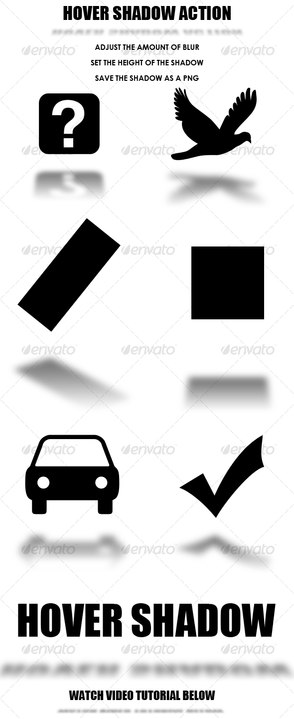 Hover Shadow Action - Utilities Actions