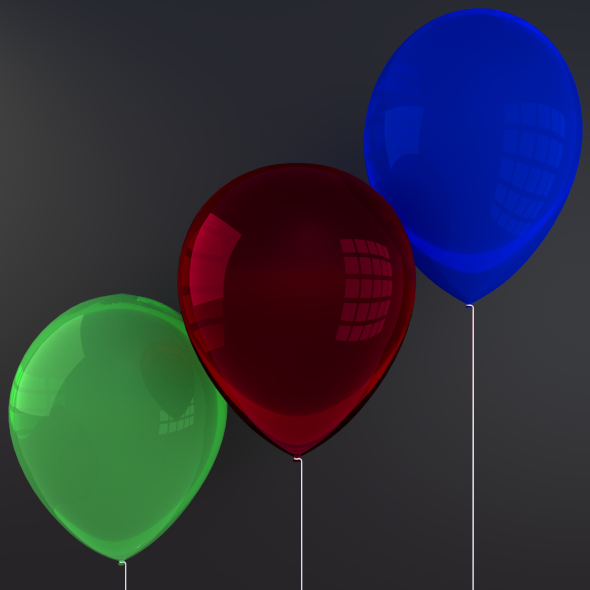 3DOcean Balloons 2074599 3DOcean Balloons 2074599