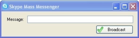 Skype Mass Messenger (Broadcasting) - CodeCanyon Item for Sale